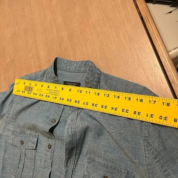 Men’s Structure Button Down Shirt Size Small - Picture 8 of 8